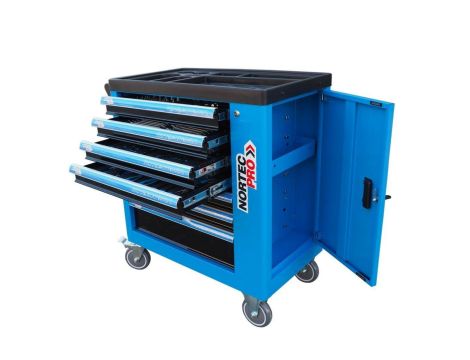 NORTEC WÓZEK NARZĘDZIOWY 7 SZUFLAD 279el. - 7