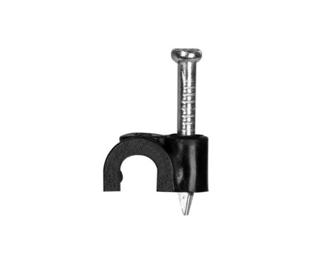 Uchwyt kablowy 10 mm czarny H.7008C /opak=100szt./