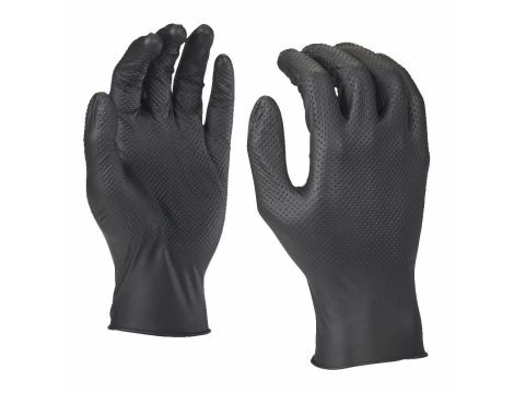 MILWAUKEE RĘKAWICE NITRYLOWE M/8  /50 par