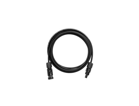 Przedłużka z złączami MC4- kabel solarny Keno 6mm2/czarny/1m (PRZ-6MM-BLACK-1M)