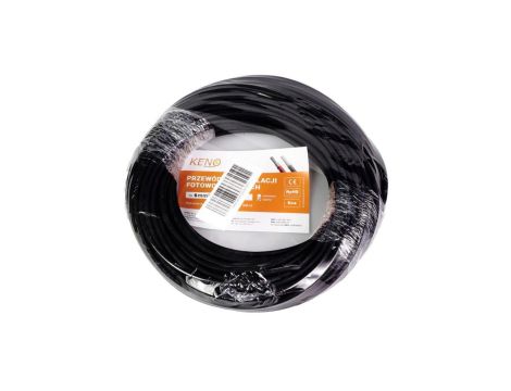 Przewód Keno 6mm2 czarny opakowanie 50m (KABEL-6MM-BLACK-50M)