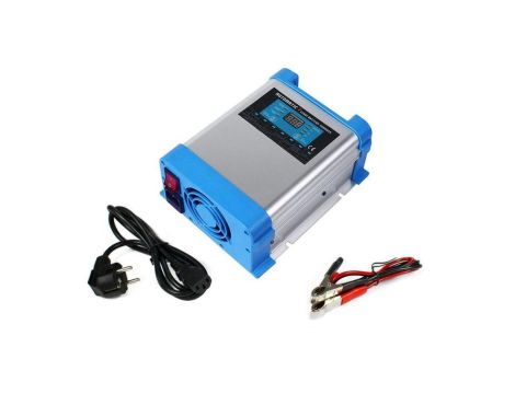 Ładowarka sieciowa 12 V do akumulatorów BC-40 PRO LFP 40A (230V/12V) LCD 7 stopni ładowania
