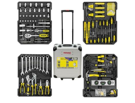 ZESTAW KLUCZY  287el./WALIZKA NA KÓŁKACH /WMC - 2