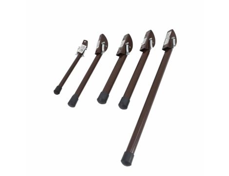 AWTOOLS PODPORA GARAŻOWA MALOWANA 18x265mm ŚREDNIA BRĄZOWA - 4