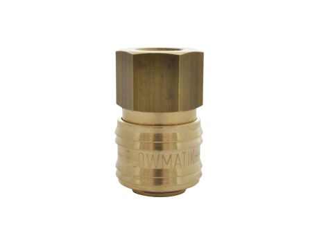 Szybkozłącze pneumatyczne DN7,2 typ 26, G 1/4 GW, gniazdo szybkozłącza, mosiądz