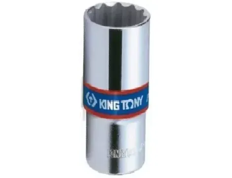 KING TONY NASADKA DŁUGA 1/2" 33x77 12-KĄTNA  CHROM