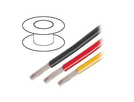 3079 GR005 Przewód na rolce o długości 30,5m linka Cu, 600V PVC zielony 14 AWG