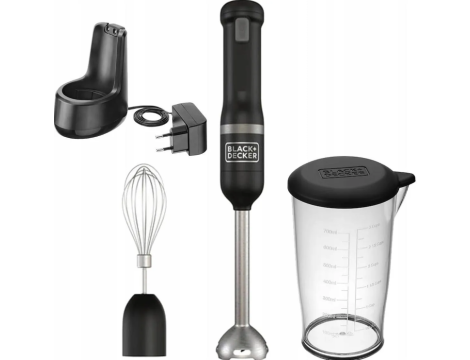 BD BLENDER 7,2V 2w1 BLACK BCKM1012KB
