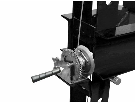 AWTOOLS PRASA HYDRAULICZNA Z MANOMOMETREM 50T / PODWÓJNY TŁOK - 2