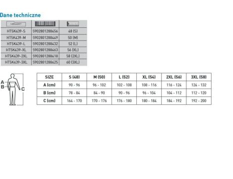 HOGERT SPODNIE ROBOCZE DRESOWE MURG CZARNE ROZM.M - 3