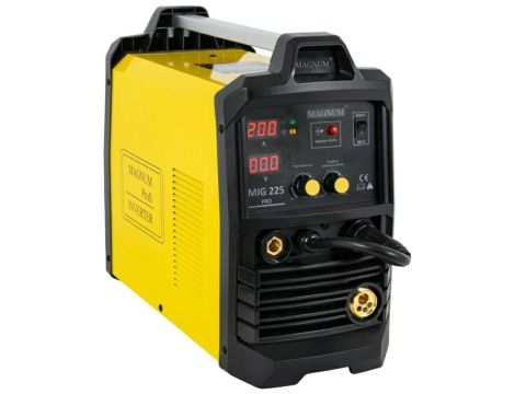 PÓŁAUTOMAT SPAW.INV. MIG-225 PRO AUTOINDUKCJA, 200A/70%, MB15/3, MMAR, KAB.MMA, D100/D200,GP50PÓŁAUTOMAT SPAW.INV. MIG-225 PRO AUTOINDUKCJA, 200A/70%, MB15/3, MMAR, KAB.MMA, D100/D200,GP50