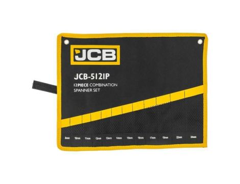 JCB ETUI / POKROWIEC-PŁACHTA 12 KIESZENI NA KLUCZE