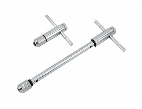 AWTOOLS POKRĘTŁO DO GWINTOWNIKÓW M5-M12 /100mm  ZACISKOWE T Z GRZECHOTKĄ