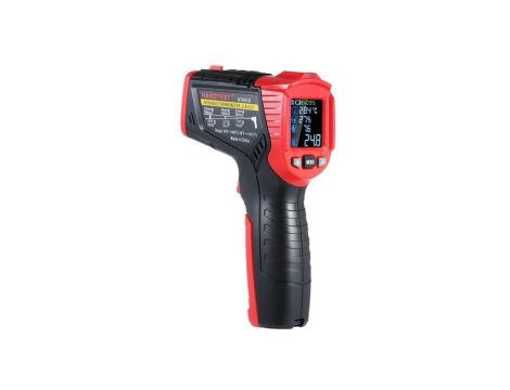 Cyfrowy pirometr laserowy Habotest HT651D, miernik wilgotności