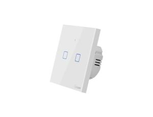 Dotykowy włącznik światła WiFi + RF 433 Sonoff T1 EU TX (2-kanałowy)