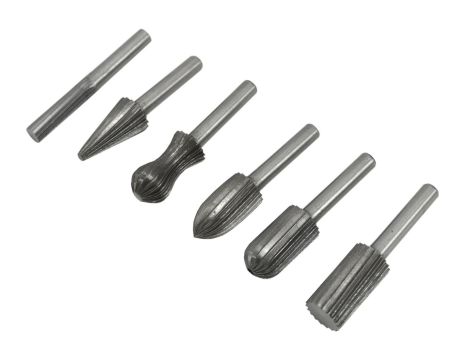 AWTOOLS FREZY TRZPIENIOWE DO METALU FI 6mm kpl.6szt. - 2