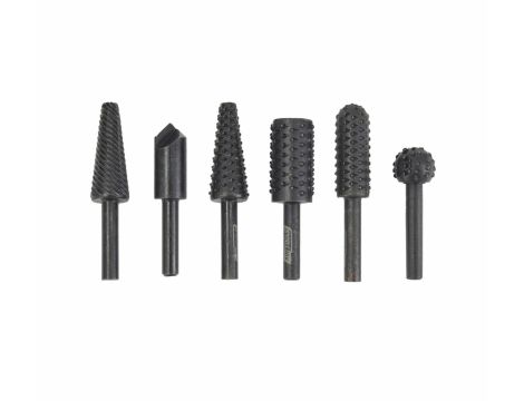 AWTOOLS FREZY DO METALU 2szt. I DREWNA 4szt.