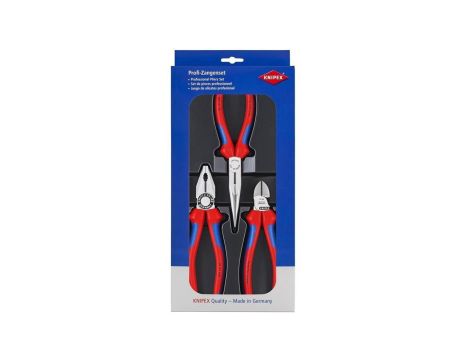 Zestaw szczypiec tnących i kombinerek do prac warsztatowych o serwisowych KNIPEX 00 20 11