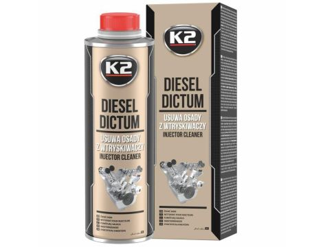 K2 PREPARAT DO CZYSZCZENIA WTRYSKÓW DIESEL DICTUM 500ML
