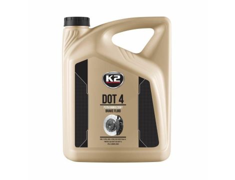 K2 PŁYN HAMULCOWY DOT 4 5,0 5L