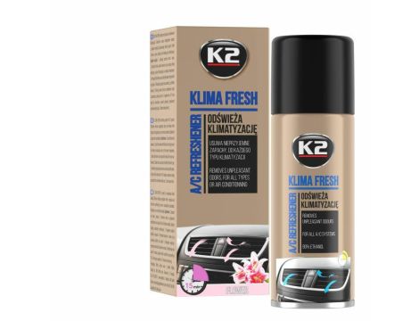 K2 ODŚWIEŻACZ KLIMA FRESH FLOWER  150 ML