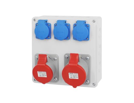 Rozdzielnica budowlana 2x32A/5P 3x230V RSBO.203