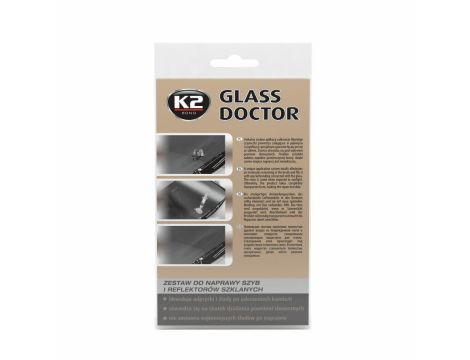 K2 ZESTAW DO NAPRAWY SZYB GLASS DOCTOR  0,8ML