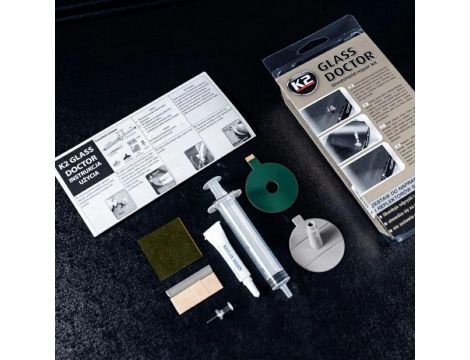 K2 ZESTAW DO NAPRAWY SZYB GLASS DOCTOR  0,8ML - 2