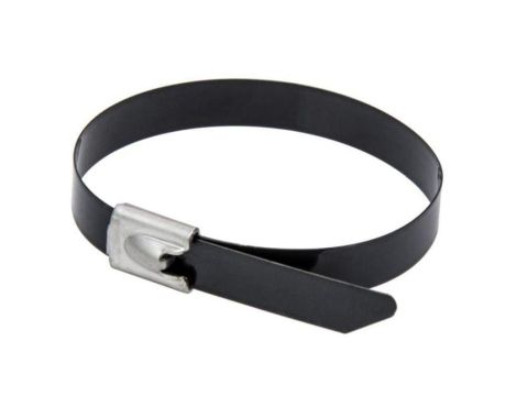 STALOWE OPASKI ZACISKOWE POWLEKANE 7.9*360MM SS304 20SZT.