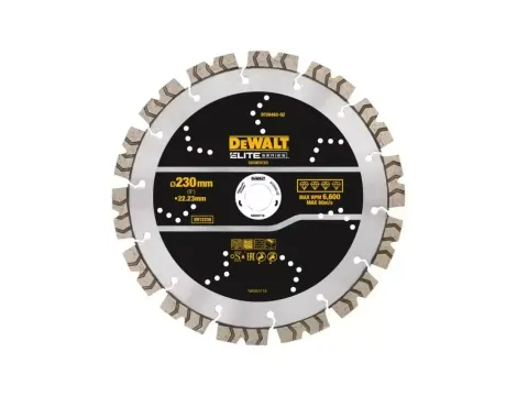 DEWALT TARCZA DIAM.SEG. 230mm ELITE ZAST. OGÓLNE