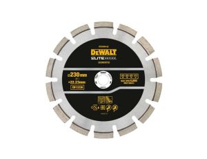 DEWALT TARCZA DIAM.SEG. 230mm ELITE ASFALT/BETON