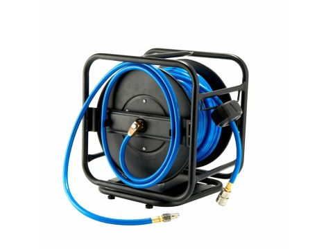 AWTOOLS PRZEWÓD / WĄŻ PNEUMATYCZNY NA ZWIJAKU METALOWYM  8x12mm x 30m - 3