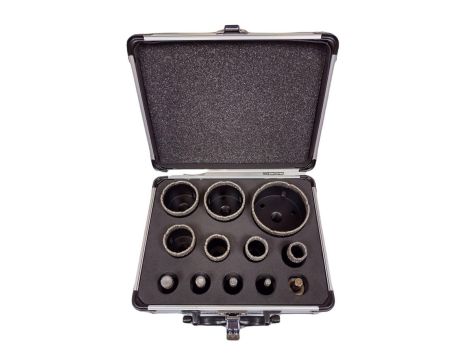 OTWORNICE DIAMENTOWE DO GRESU M14 11szt /SILVER