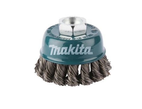 MAKITA SZCZOTKA GARNKOWA M14  65mm/0,5mm INOX