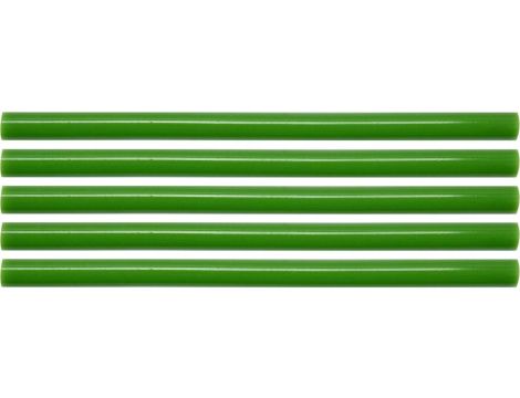 WKŁADY KLEJOWE 11,2X200MM 5SZT ZIELONE