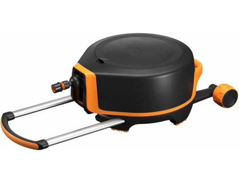 FISKARS  BĘBEN AUTOMATYCZNY Z WĘŻEM XL Z KÓŁKAMI