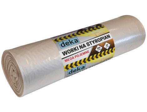 Worki na styropian mega pojemne 300l słomkowe