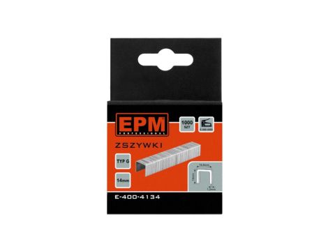 Zszywki typ g 1000szt 10.6mm*1.2mm 14mm