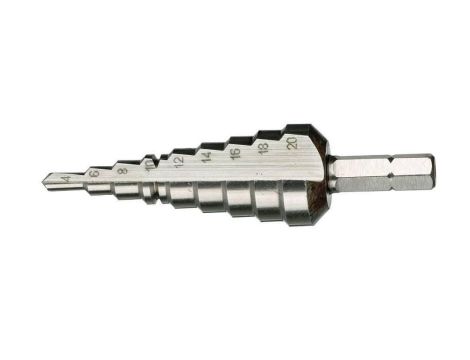 WIERTŁO STOPNIOWE 4-20 MM, 75MM