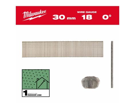 MILWAUKEE SZTYFTY 18G/30mm /5000szt. - M18FN18GS