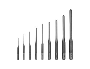 ZESTAW WYBIJAKÓW RÓWNOLEGŁYCH, KULISTYCH 9SZT.