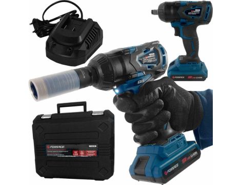 FORSAGE KLUCZ UDAROWY 18V LI-ION 1/2" 1x2,0Ah 450Nm /WALIZKA