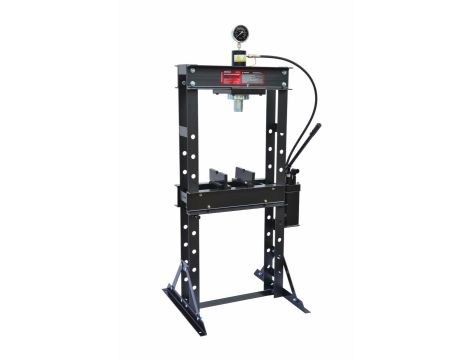 AWTOOLS PRASA HYDRAULICZNA Z MANOMOMETREM 30T / PODWÓJNY TŁOK - 2