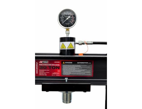 AWTOOLS PRASA HYDRAULICZNA Z MANOMOMETREM 30T / PODWÓJNY TŁOK - 5