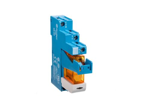 Przekaźnikowy moduł sprzęgający 15,8mm, 1P 10A 110V AC, styki AgNi, zaciski śrubowe, szyna DIN 48.31.8.110.0060SPA