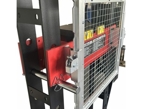 AWTOOLS PRASA HYDRAULICZNA Z MANOMETREM 30T PROFESIONALNA Z PEDAŁEM I OSŁONĄ /BLACK LINE - 5