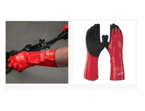 MILWAUKEE RĘKAWICE CHEMOODPORNE  ROZMIAR M/8