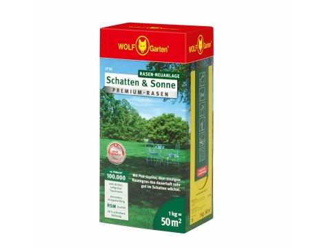 WOLF GARTEN TRAWA PREMIUM CIEŃ I SŁOŃCE SP 50m2 OZN. PARTII DE071-343540M