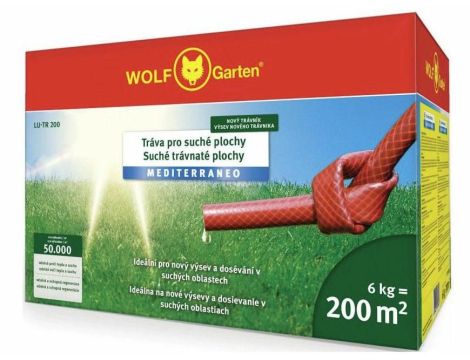 WOLF GARTEN TRAWA MEDITERRANEO NA TERENY SUCHE  6 KG 200M2 LU-TR 200 OZN.PARTI DE073-343013M