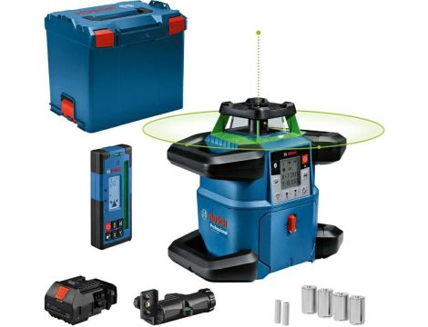 BOSCH LASER OBROTOWY GRL 650 CHVG ZIELONY +ODBIORNIK LR 65 G LB 0601061V01